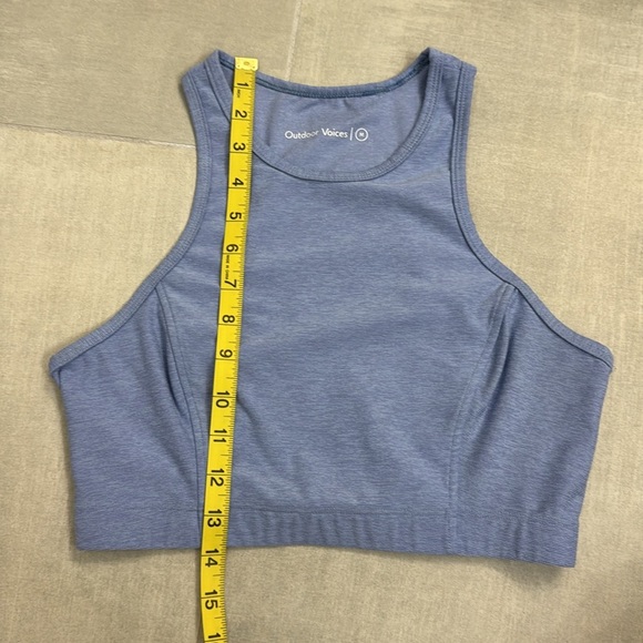 Outdoor Voices Light Blue Crop Top Size Medium - Picture 7 of 7